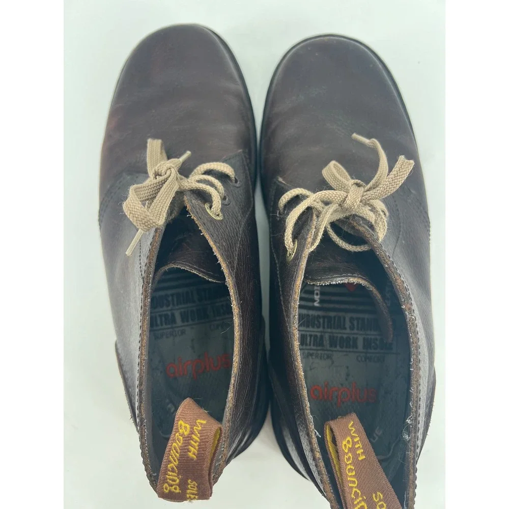Dr. Martens Sussex Dark Brown Leather Chukka Boots Mens 13 AW004 Work Shoes